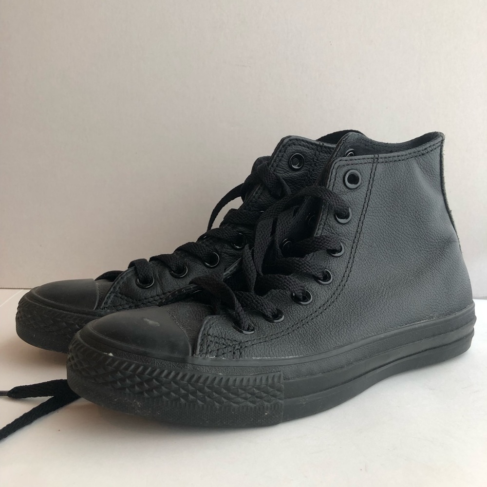 Converse Hi-Tops All Star Black Leather